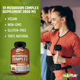 Suplementos Alimenticios de hongos 90 cápsulas