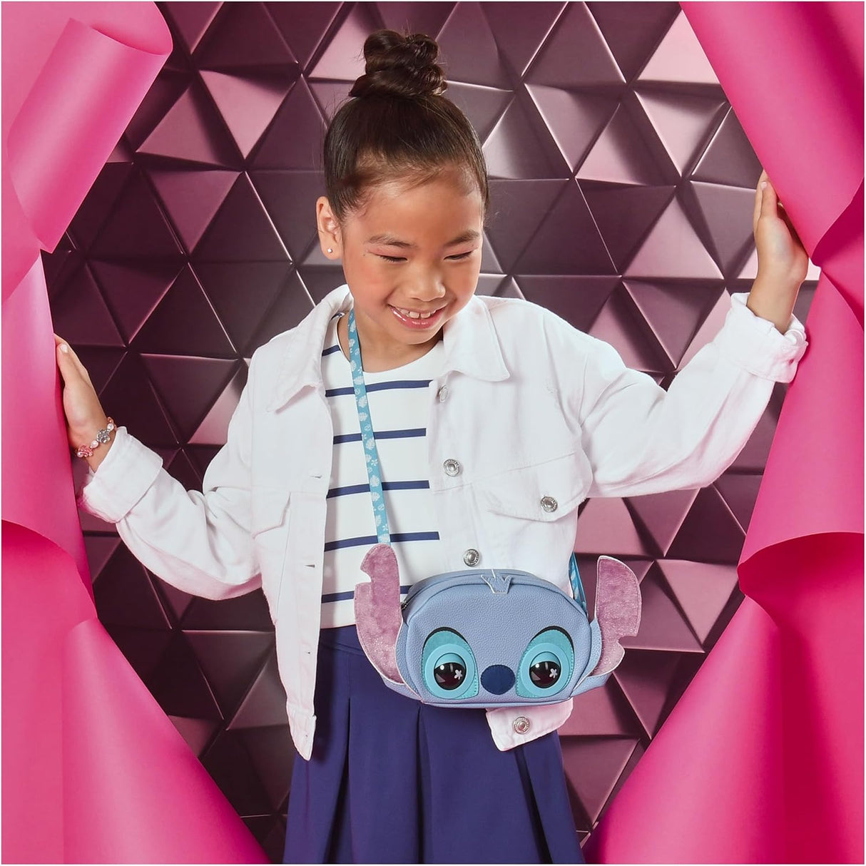 Purse Pets, Stitch Juguete Interactivo, Cruzada Plush
