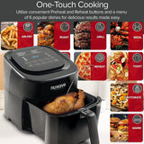 Freidora de aire Nuwave Brio 6 Qt, digital, con probe y accesorios.