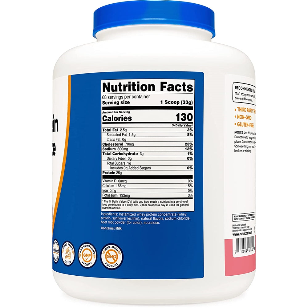 Suplemento Concentrado de proteína de suero de leche   5 lb