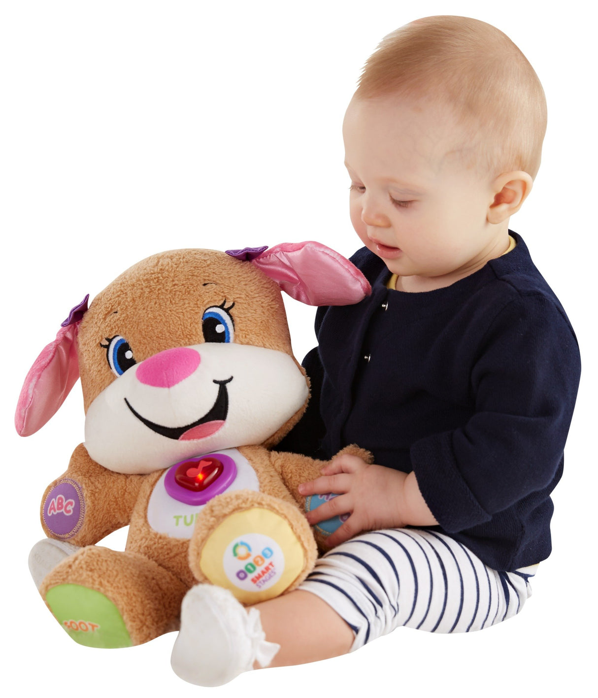 Peluche ríe y aprende las etapas inteligentes Sis