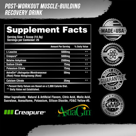 Suplementos Alimenticios después del entrenamiento