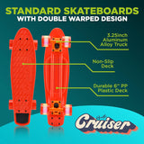 Skateboards o patineta roja para niños Hurtle HCSK182