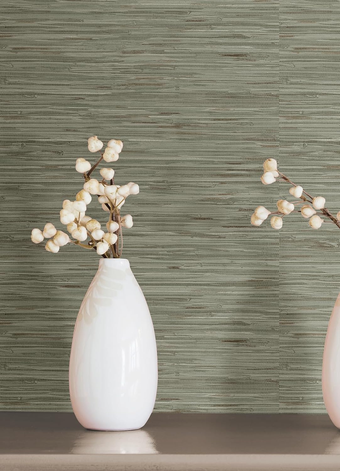Papel Tapiz Adhesivo Grassweave, NUS4993 de Green Grassweave