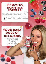 Lunakai Gomas de Hierro Veganas con Vitamina C, B12 y Methylfolato