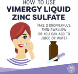 Suplementos Alimenticio Sulfato de zinc orgánico USDA 3.9 oz