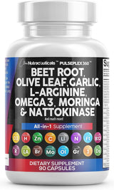 Suplemento Nutraceuticals de raíz de remolacha 6000 mg