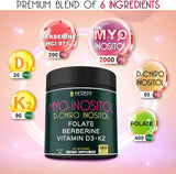 Suplemento 6en1 para mujeres, balance hormonal, 120 cápsulas