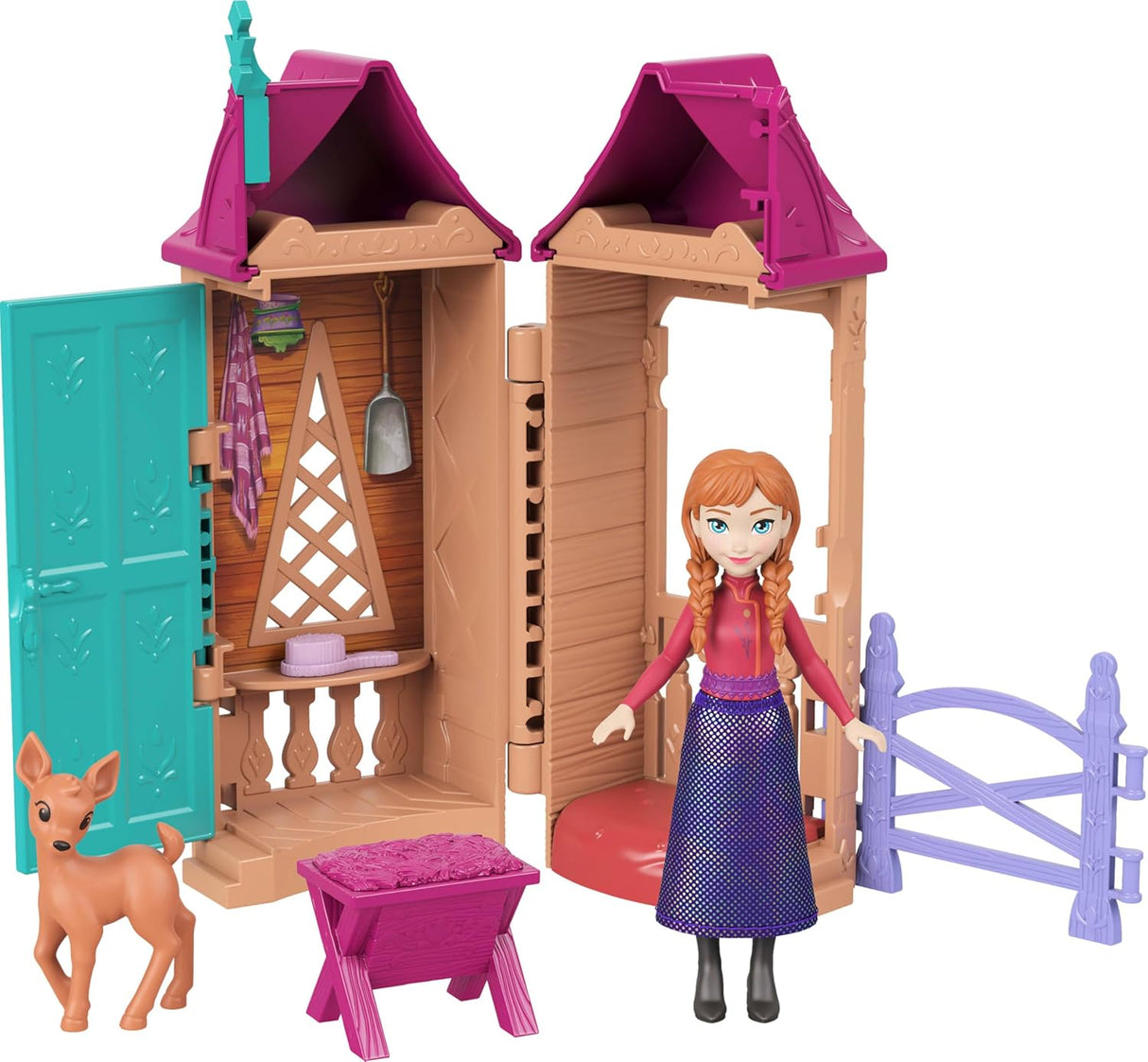 Muñeca Disney Frozen Mattel Set con 5 Sorpresas y Accesorios