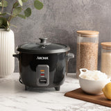 Cocedor de arroz Aroma Housewares 1.5Qt, 6 tazas cocidas, ARC-363NGB