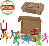 Figuras de acción StikBot Zing, set de 8, trípode móvil