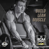PMD Sports BCAA Aminoácidos sin Estímulo, Mejor Rendimiento 30 Servs