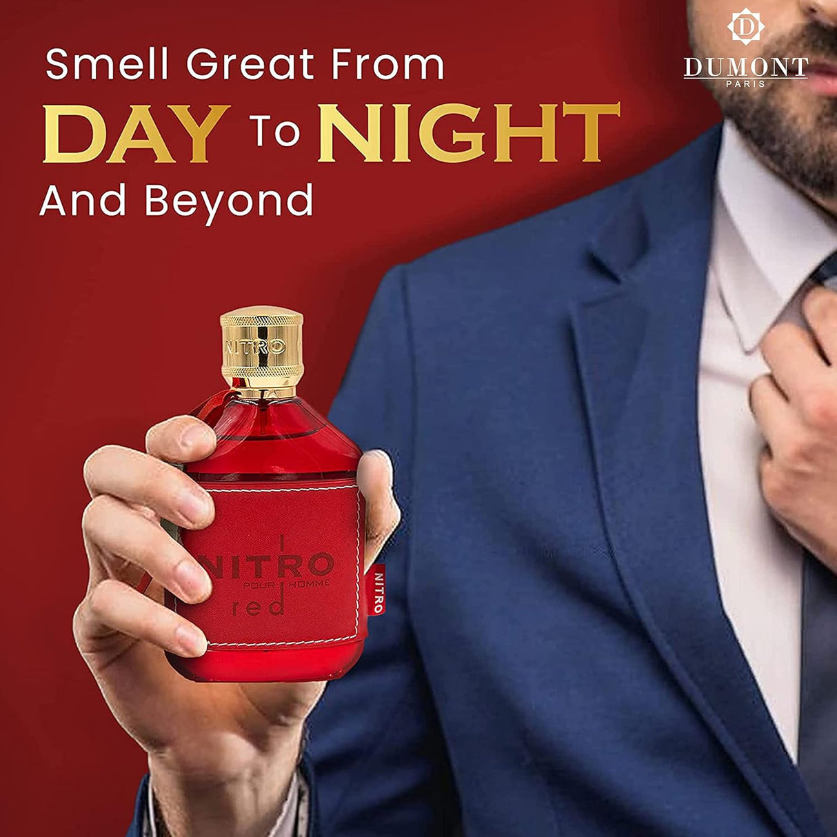 Eau De Parfum de lujo para hombres - NITRO RED
