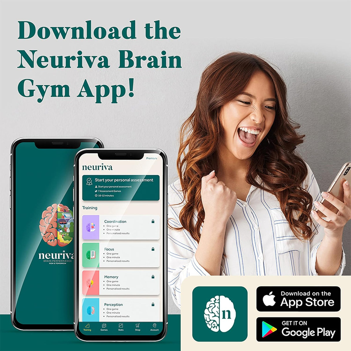 Suplementos Alimenticios  apoyo cerebral NEURIVA