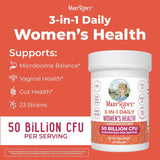 Probióticos de salud diaria 3 en 1 para mujeres MaryRuth's