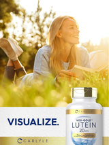 Suplemento Luteína y zeaxantina 20 mg  300 cápsulas blandas