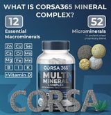 Suplemento de Magnesio Complejo con Minerales, 120 cápsulas