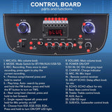Parlante Portátil con Bluetooth 600 W PYLE-PRO PPHP2109B