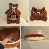 Casa para Gatos y Perros, Refugio Suave y Cálido, 2023