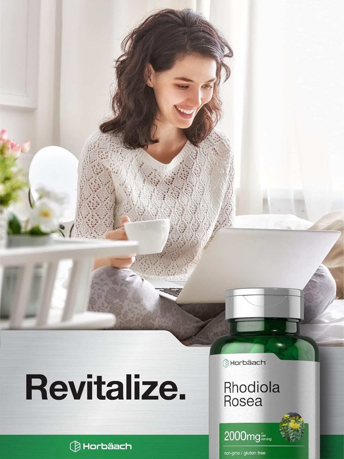 Suplementos Cápsulas Rhodiola Rosea de 2000 mg  180 unidades