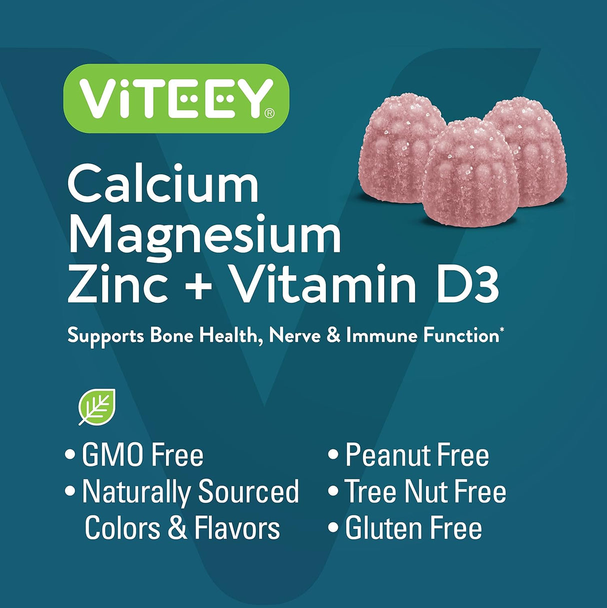 Magnesio y Zinc con Vitamina D3  Apoyo a la Salud Ósea