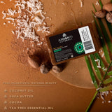 Barra de jabón negra africana Jabón negro natural perfumado
