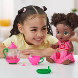 Baby Alive Bubbly Tea Party Muñeca con Accesorios, 11 Pulgadas
