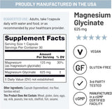 Magnesio Glycinato NatureWise 625 mg 30 cápsulas