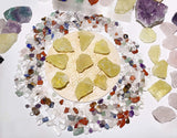 Cristales de Citrino Natural en Bruto - Rocas para Decoración