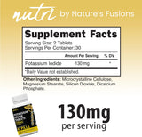 Suplemento comprimidos de yoduro de potasio 130 mg  120 und