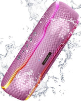 Altavoz Bluetooth IPX7 impermeable con luces intermitentes