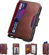 Tarjetero para Hombre, RFID, Ecológico, con Clip y Bifold