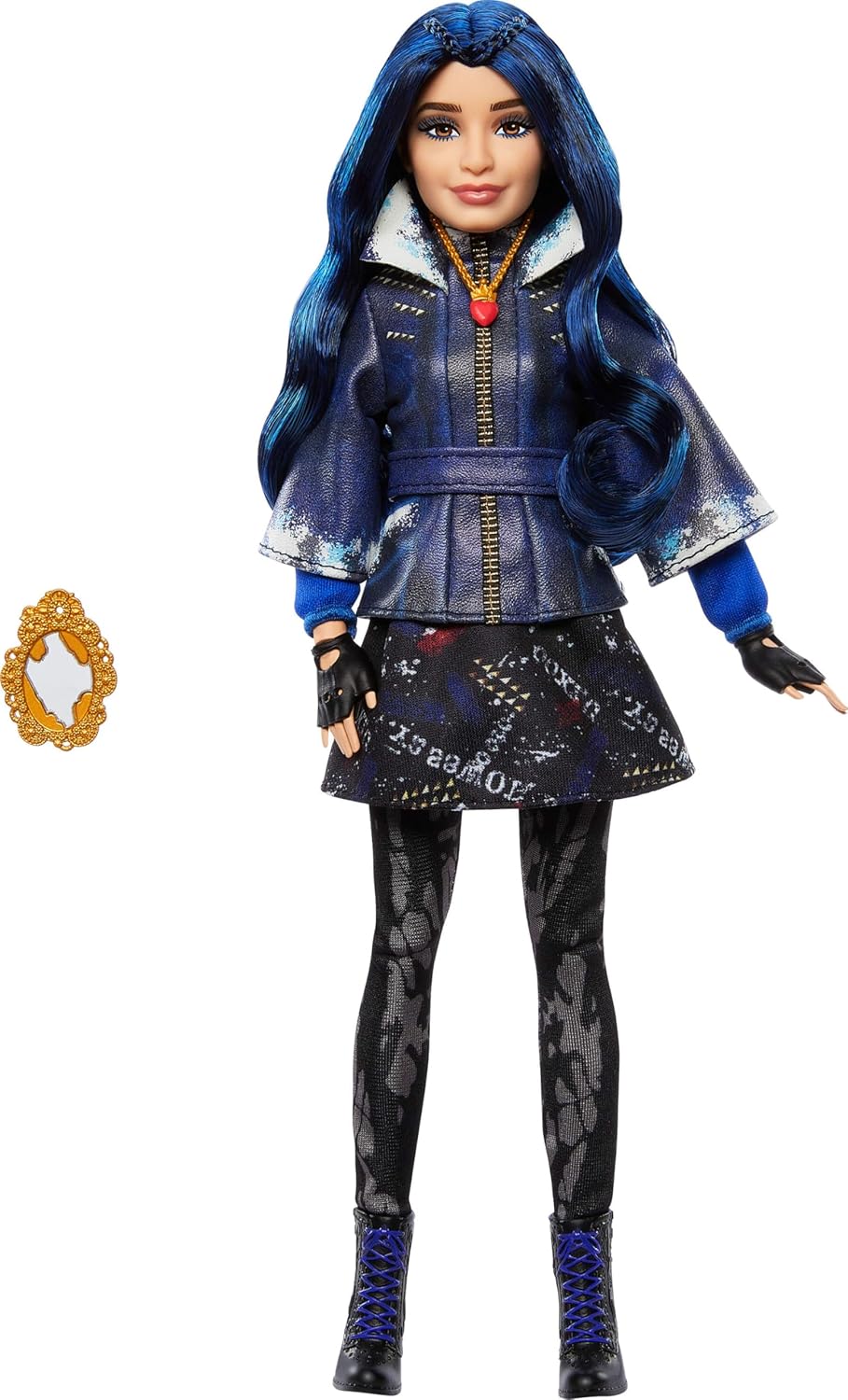 Muñeca Evie Descendants Mattel Isla Perdida 10 Años con Outfit y Accesorios