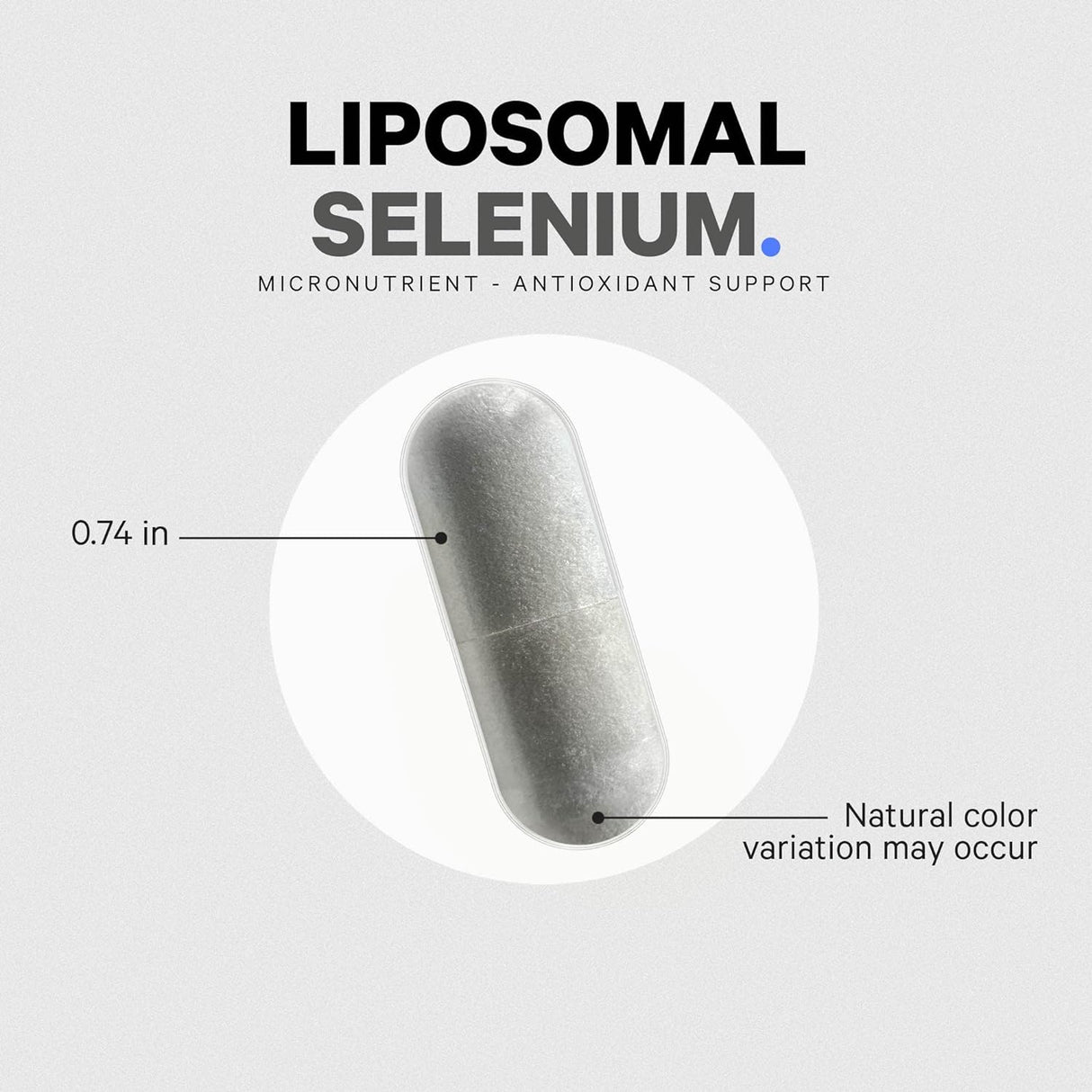 Suplemento de selenio de 200 mcg  apoyo inmunológico 180 cáp