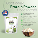 Proteína de suero de cabra Z Natural Foods 1 lb