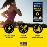 Tiras Energéticas 40 mg Cafeína - Suplemento Energía 30 Pk