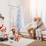 Árbol de Navidad CHEFJOY 7FT, 436 ramas, diseño con bisagras