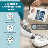 Agua Desmineralizada Steam & Go, Limpiador de Vapor Multisuperficie