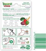Suplemento de prevención de gases y enzimas digestivas, 30 CT