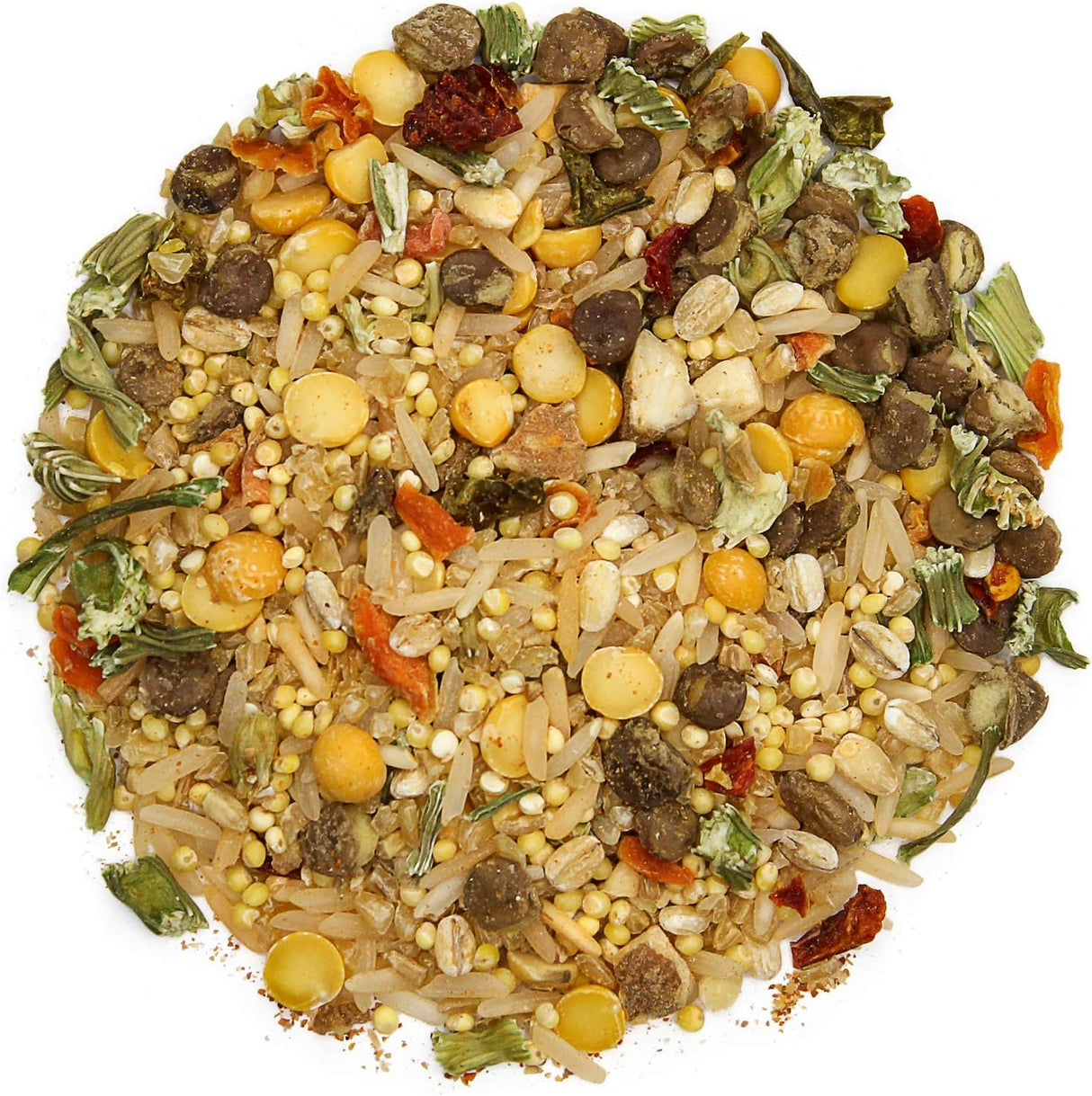 Comida para aves  con granos naturales y orgánicos