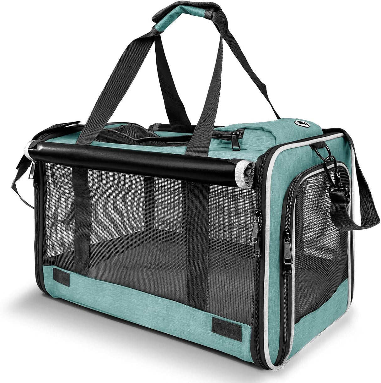 Transportín para Perro Pequeño, marca, suave, 18 pulgadas, plegable