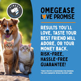 Aceite de pescado 100 % puro, con omega 3, 6 y 9 para perros y gatos, 32 onza