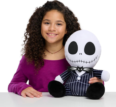 Peluche con peso Jack Skellington, Just Play, para niños 3+
