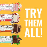 Power Crunch Bar, Snack Proteico con Sabor, Peanut Butter Crème, 12 Uds