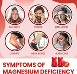 Suplementos de glicinato de magnesio de 500 mg dilib