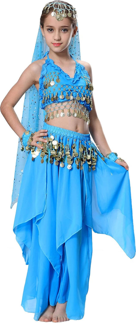 Disfraz de baile para niña Breevo, talla 4T-16, Halloween