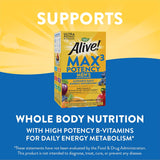 Multivitaminas Nature's Way Alive máxima potencia