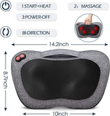 Masajeador VIKTOR JURGEN con Calor, Shiatsu, Modelo Universal