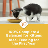 Alimento seco para gatitos nutre los músculos 4 bolsas