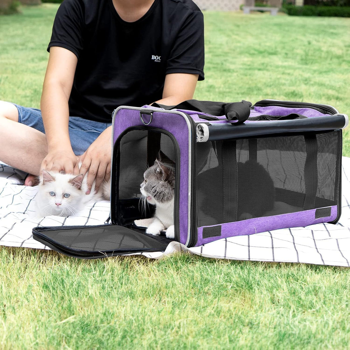 Transportin Suave para Perro Yorkie - Ventilado - 12lb
